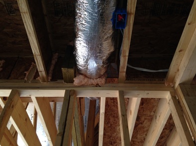 Duct work for air flow system